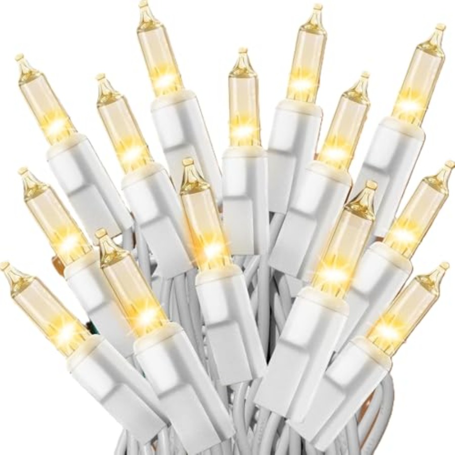 Outdoor Lighting On Trees - Lampu Pohon Natal Putih Holiday Pride