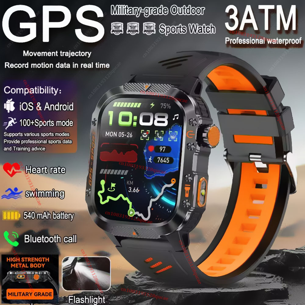 Outdoor Lighting Smart Controller - Jam Tangan Pintar Militer Outdoor 2026