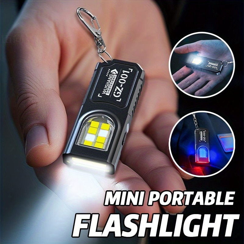 Hanging Outdoor Lighting - Senter Gantungan Kunci LED COB Mini
