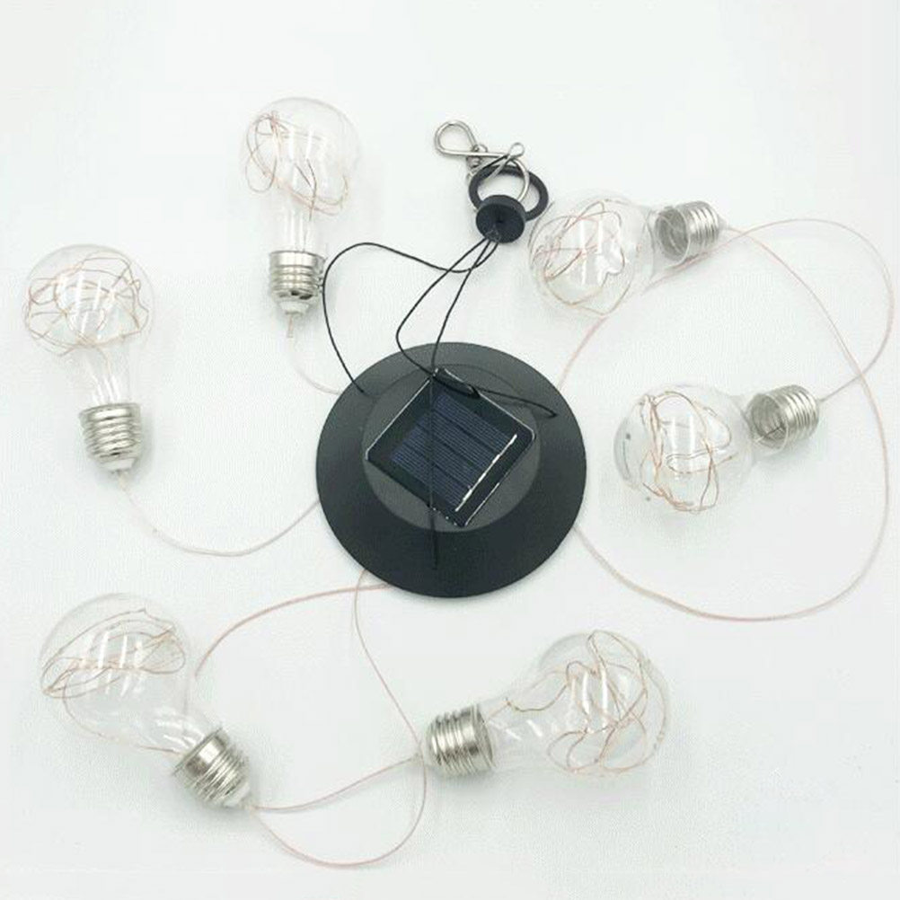 Outdoor Lighting On Trees - 6 Lampu Lonceng Angin Tenaga Surya