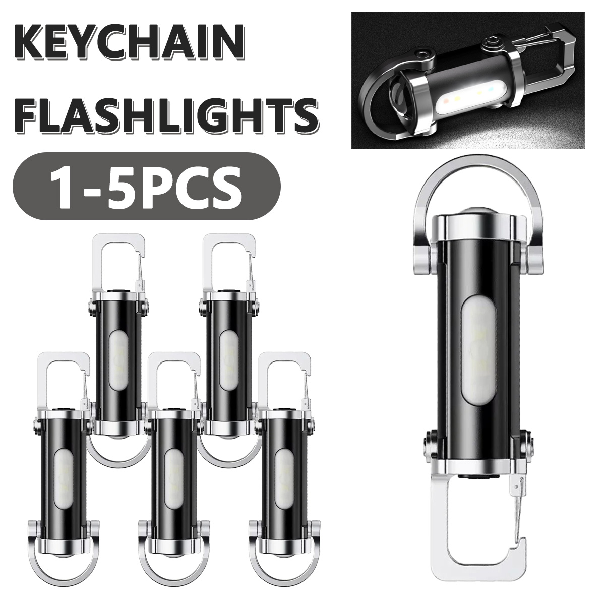 Hanging Outdoor Lighting - Senter LED EDC yang kuat, gantungan