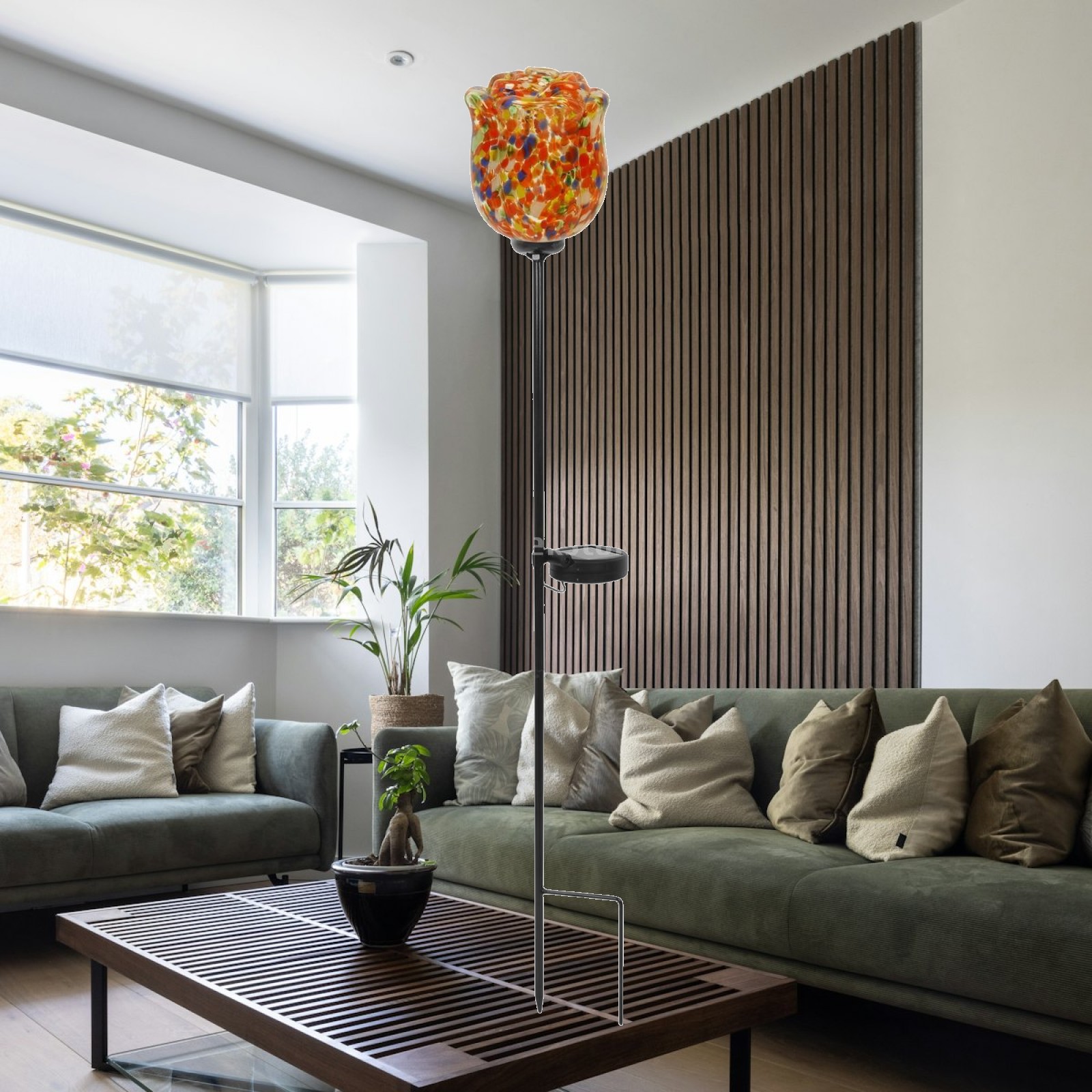Outdoor Lighting Accent - Lampu Mawar Tenaga Surya Tahan Air