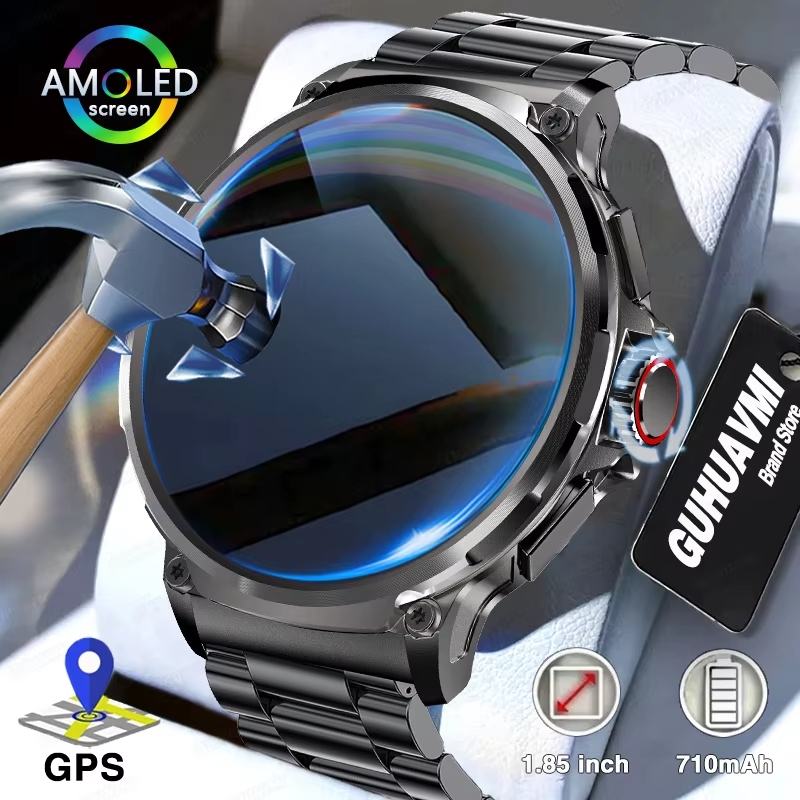 Outdoor Lighting Smart Controller - Jam Tangan Pintar AMOLED Ultra HD