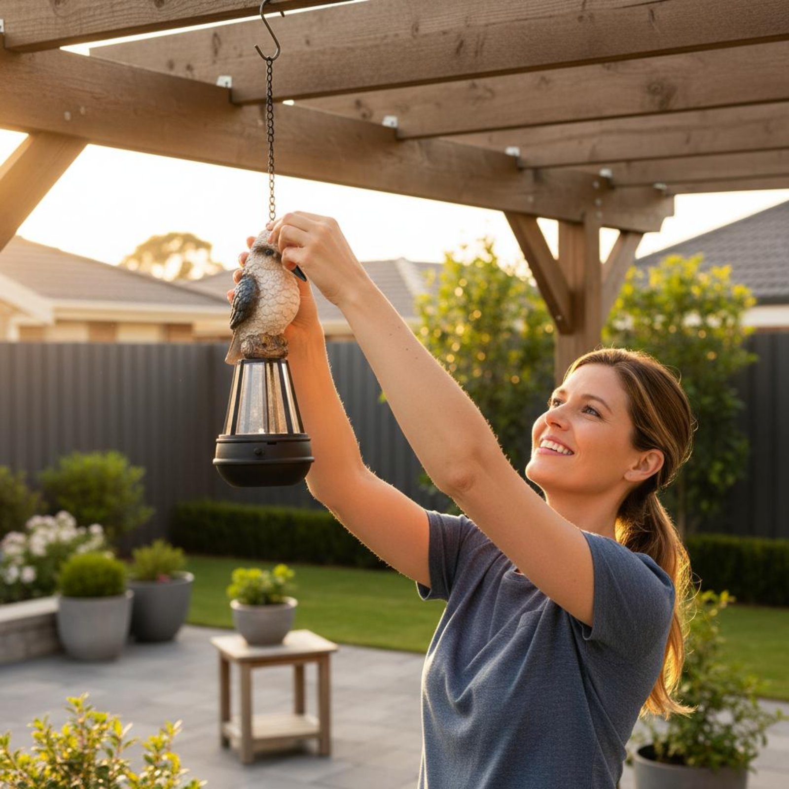 Hanging Outdoor Lighting - Lampu Gantung Tenaga Surya Hemat Energi