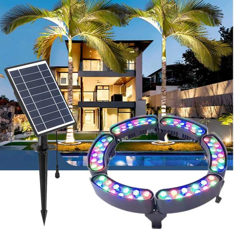 Outdoor Lighting On Trees - Lampu Pohon Tenaga Surya IP65 Tahan