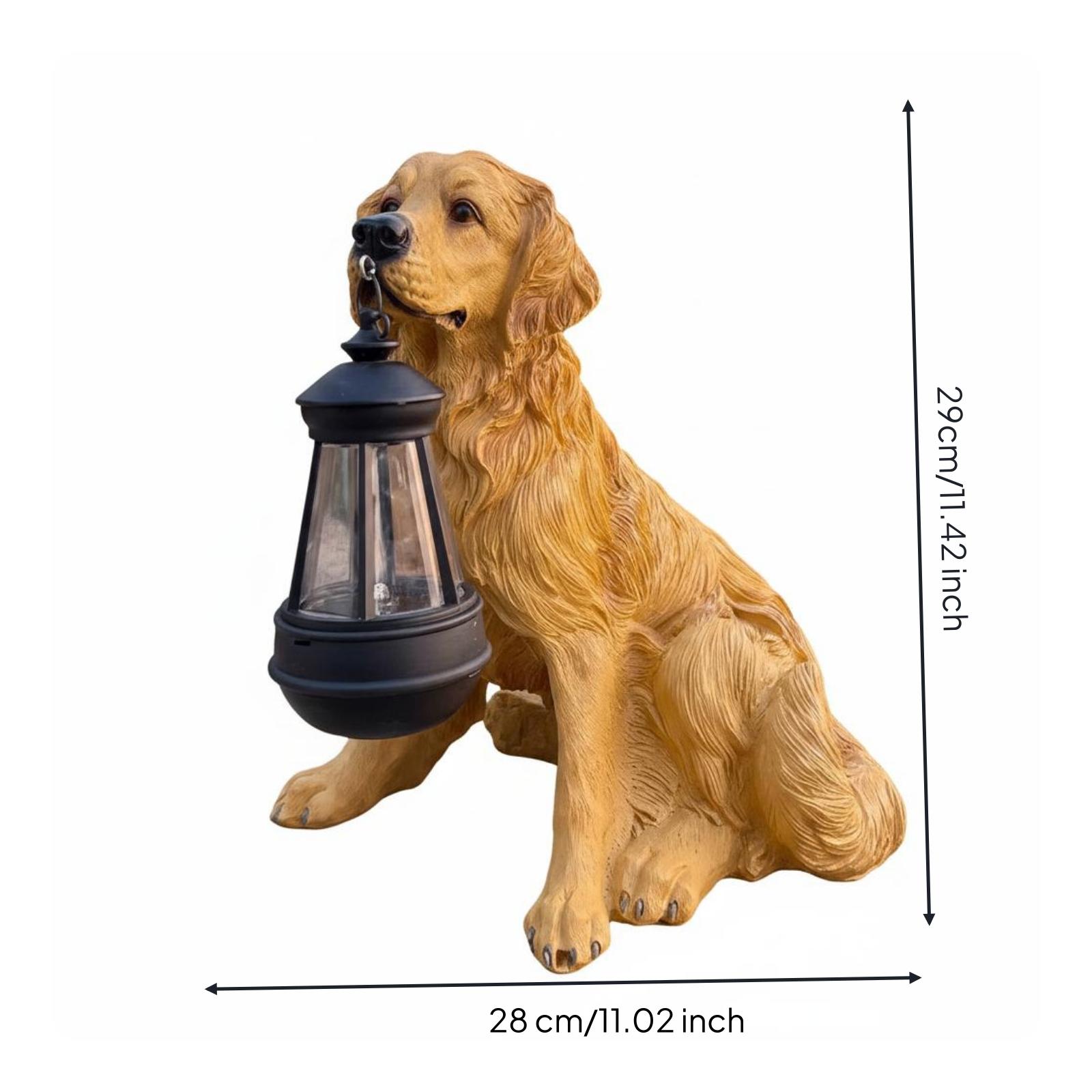 Hanging Outdoor Lighting - Patung Anjing Resin Dekoratif untuk Taman