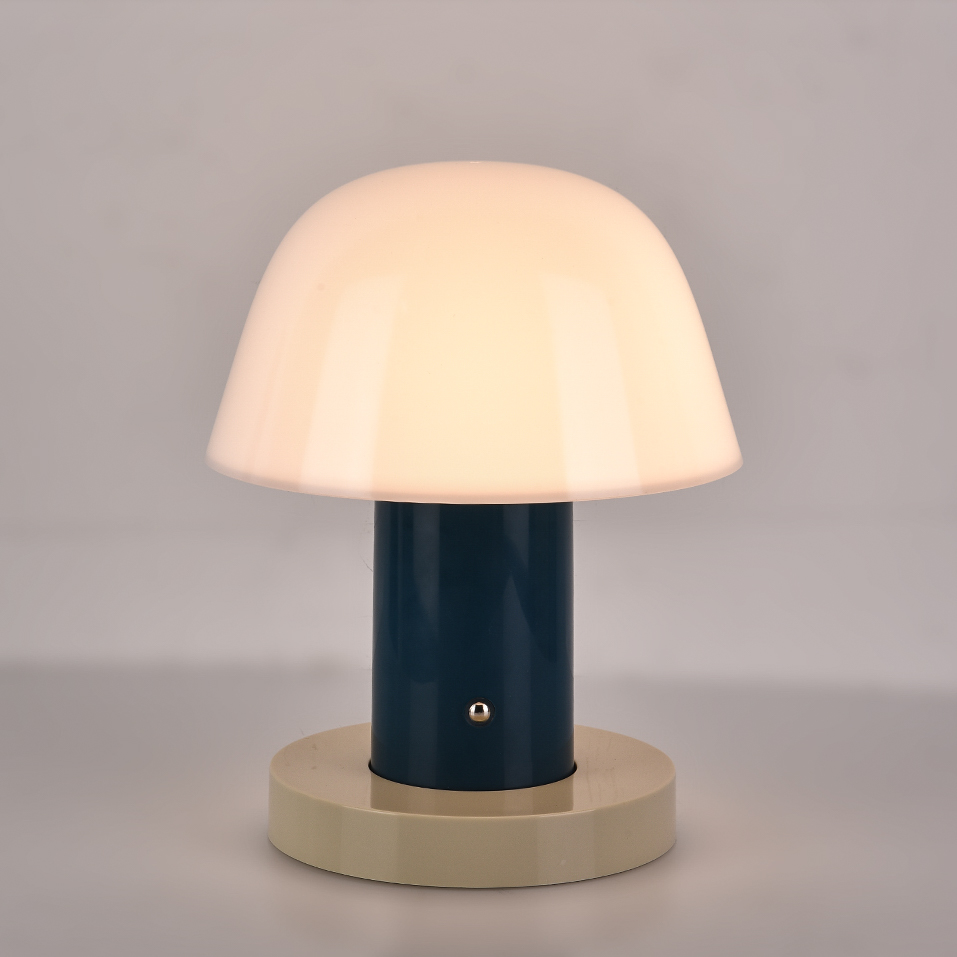 Outdoor Lighting Restaurant - Lampu Meja Jamur LED Isi Ulang