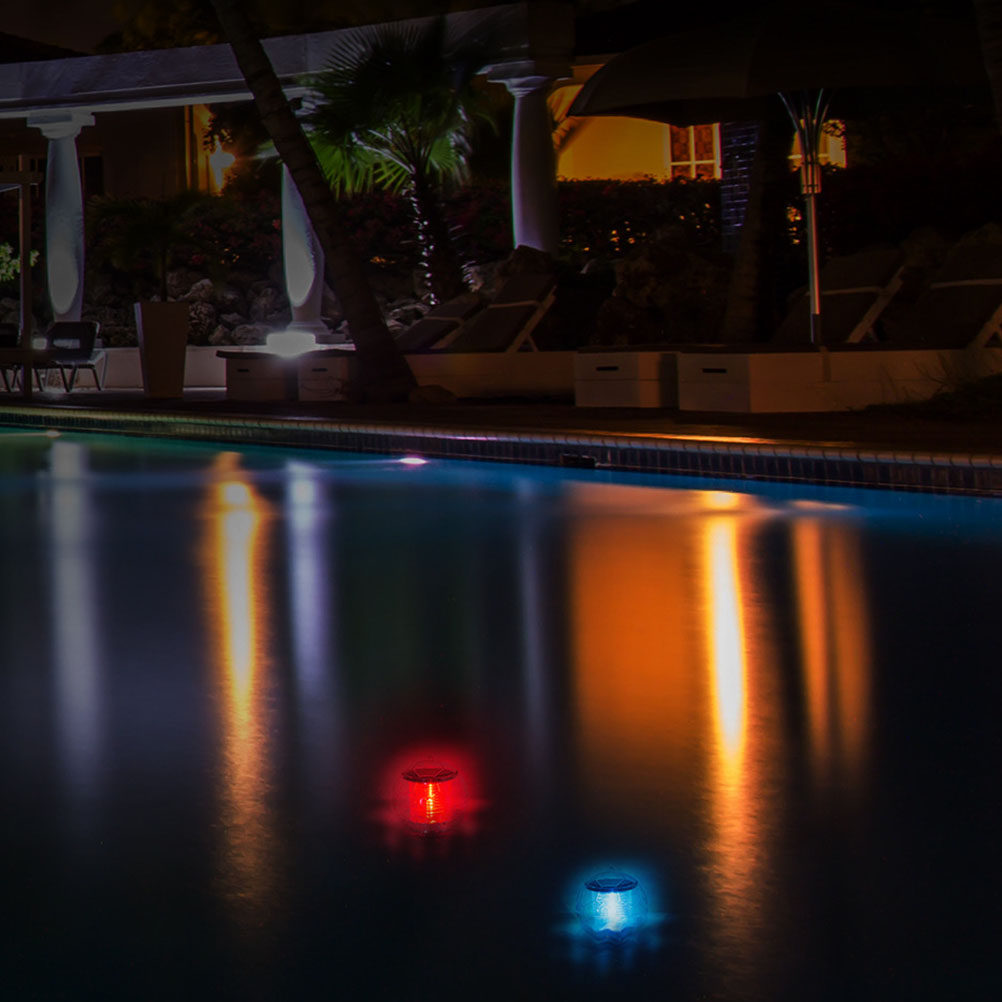 Outdoor Lighting On Trees - 1Pcs Lampu Mengambang Tahan Air Bertenaga