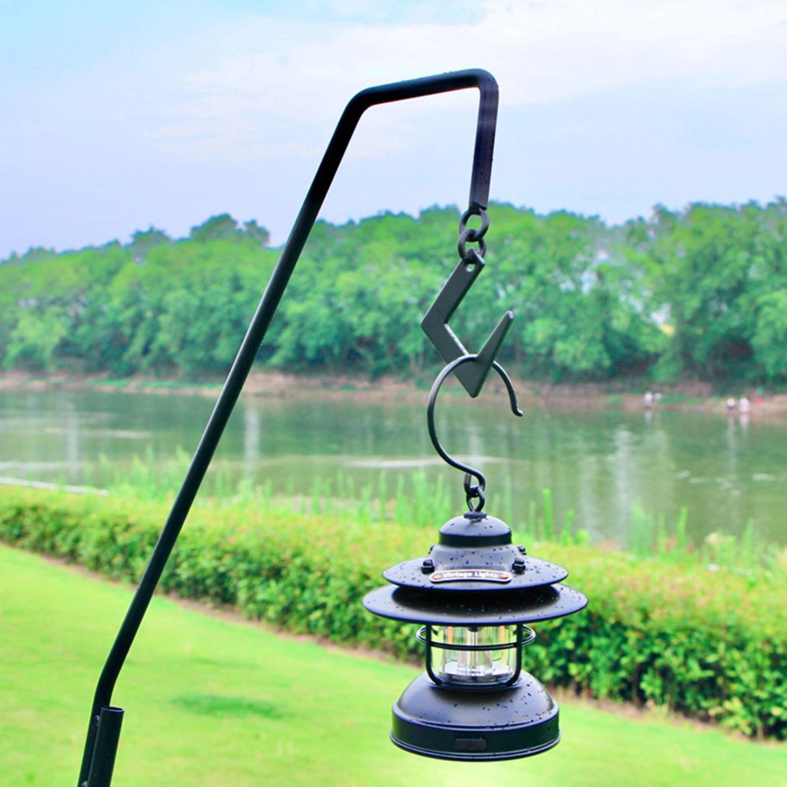 Penyangga Lentera Camping yang - Hanging Outdoor Lighting ulasan dan harga