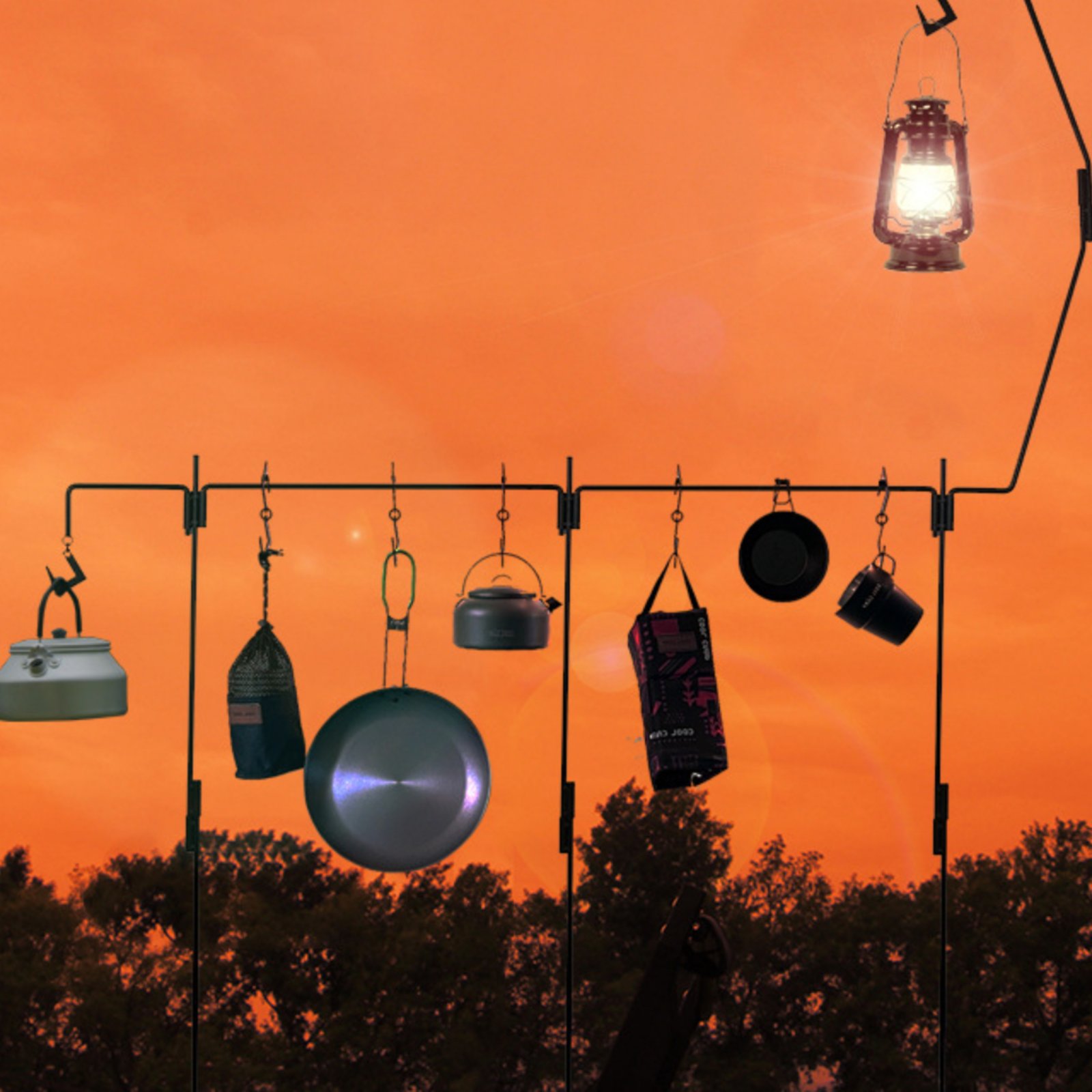 Penyangga Lentera Camping yang - Hanging Outdoor Lighting ulasan dan harga