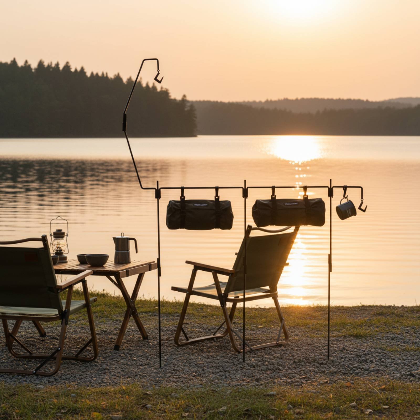 Penyangga Lentera Camping yang - Hanging Outdoor Lighting ulasan dan harga