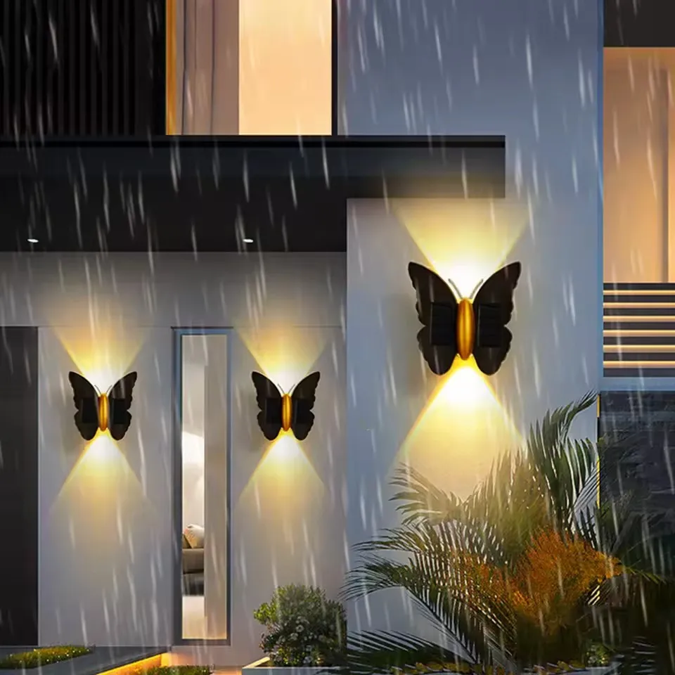 1-5 Buah Lampu Dinding Kupu-ku - Outdoor Lighting Accent ulasan dan harga
