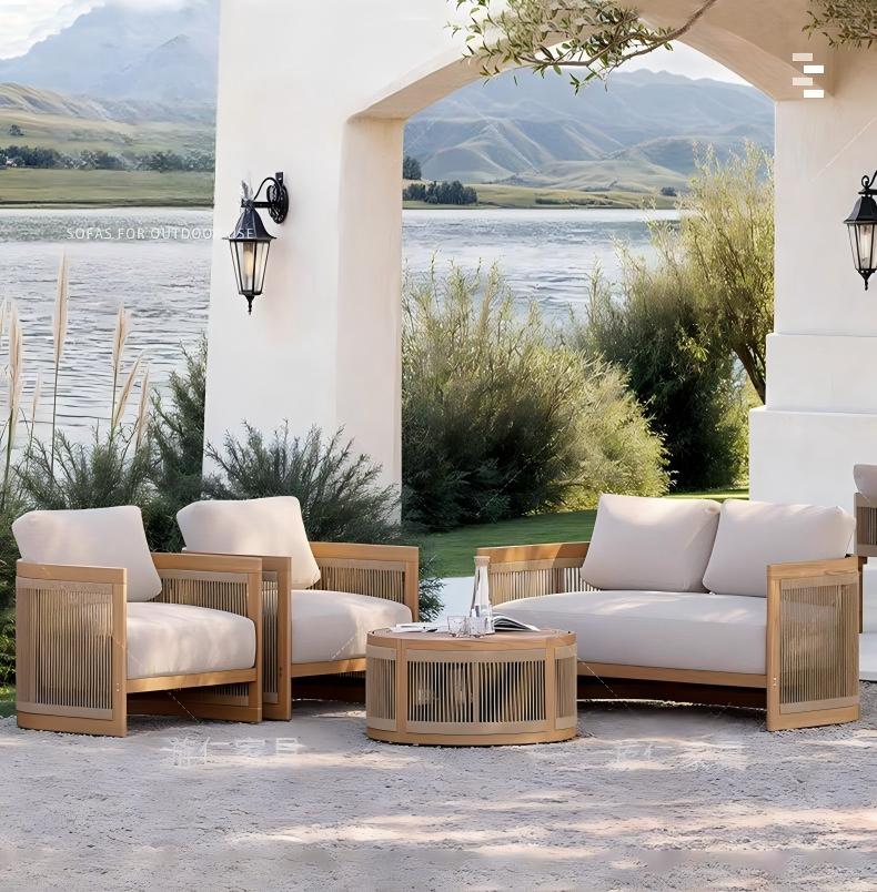# Set Sofa Kayu Jati Outdoor R - Outdoor Lighting Accent ulasan dan harga