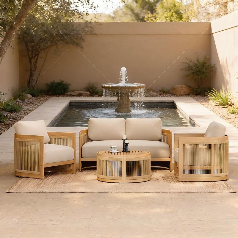 # Set Sofa Kayu Jati Outdoor R - Outdoor Lighting Accent ulasan dan harga