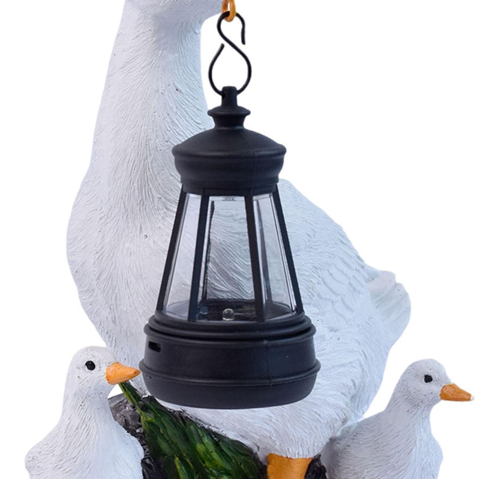 Ornamen Bebek Putih dengan Lam - Outdoor Lighting Accent ulasan dan harga