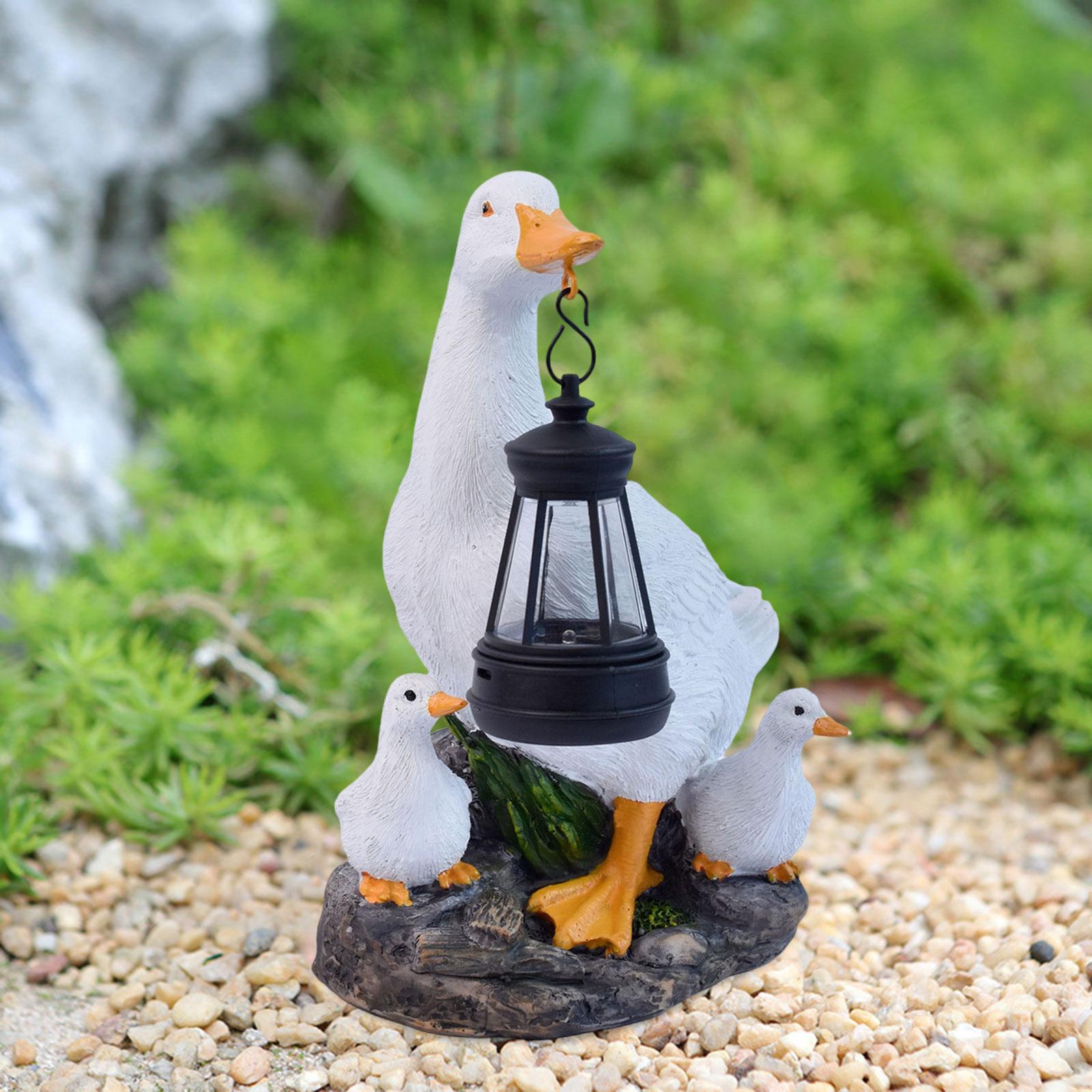 Ornamen Bebek Putih dengan Lam - Outdoor Lighting Accent ulasan dan harga