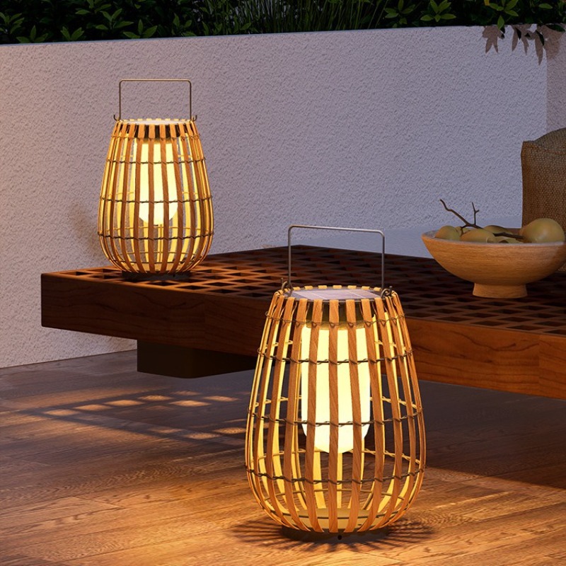 Lampu Lantai LED Rotan Tenaga  - Outdoor Lighting Accent ulasan dan harga