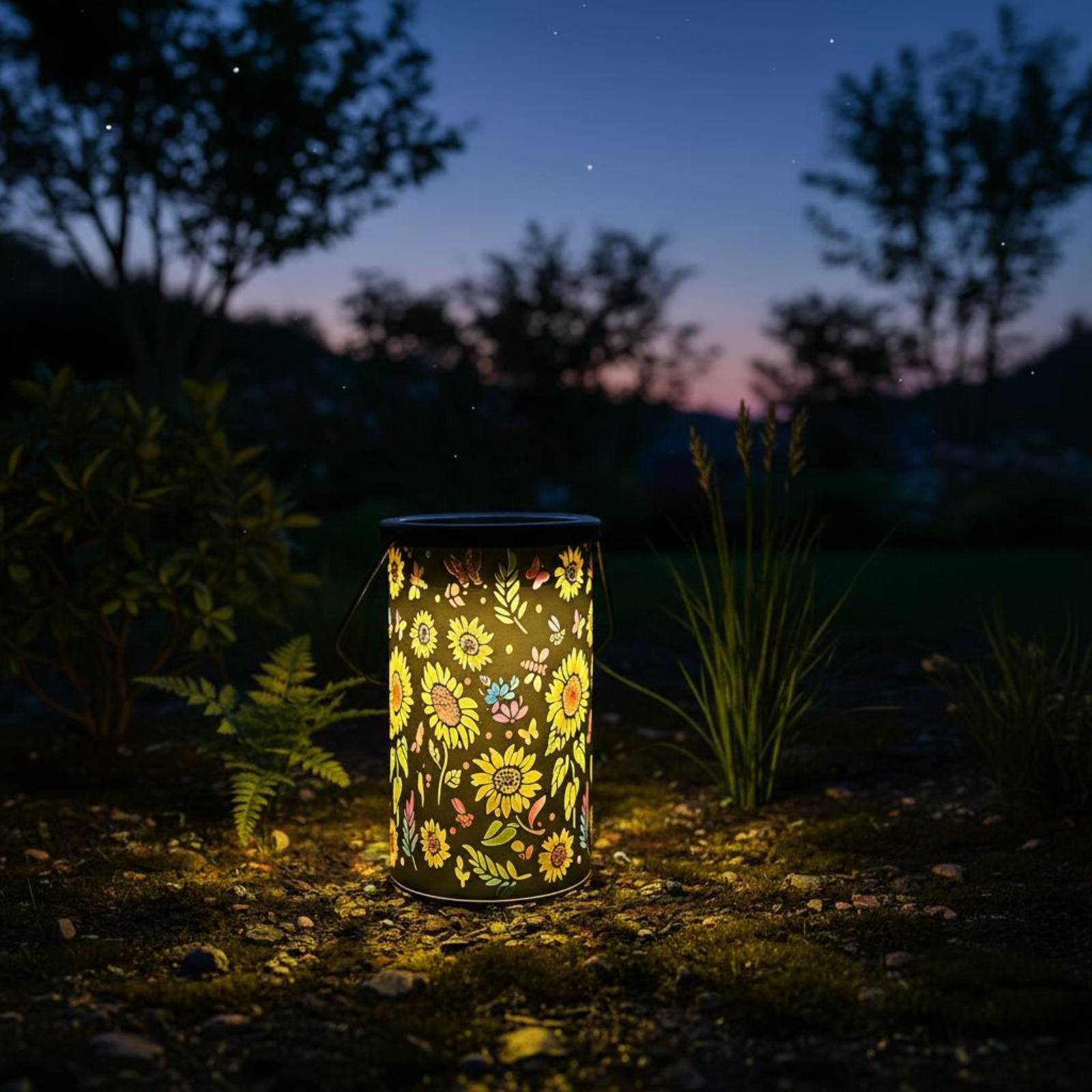 Lentera Bunga Desain Vintage L - Hanging Outdoor Lighting ulasan dan harga