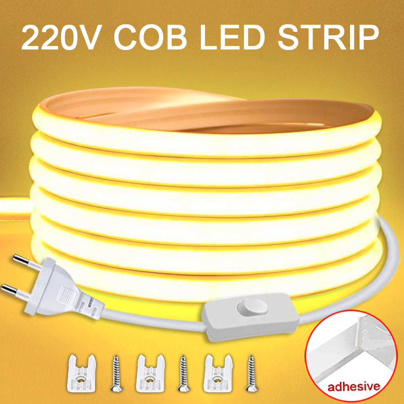 Strip Led COB anti air, Strip  - Outdoor Lighting Restaurant ulasan dan harga