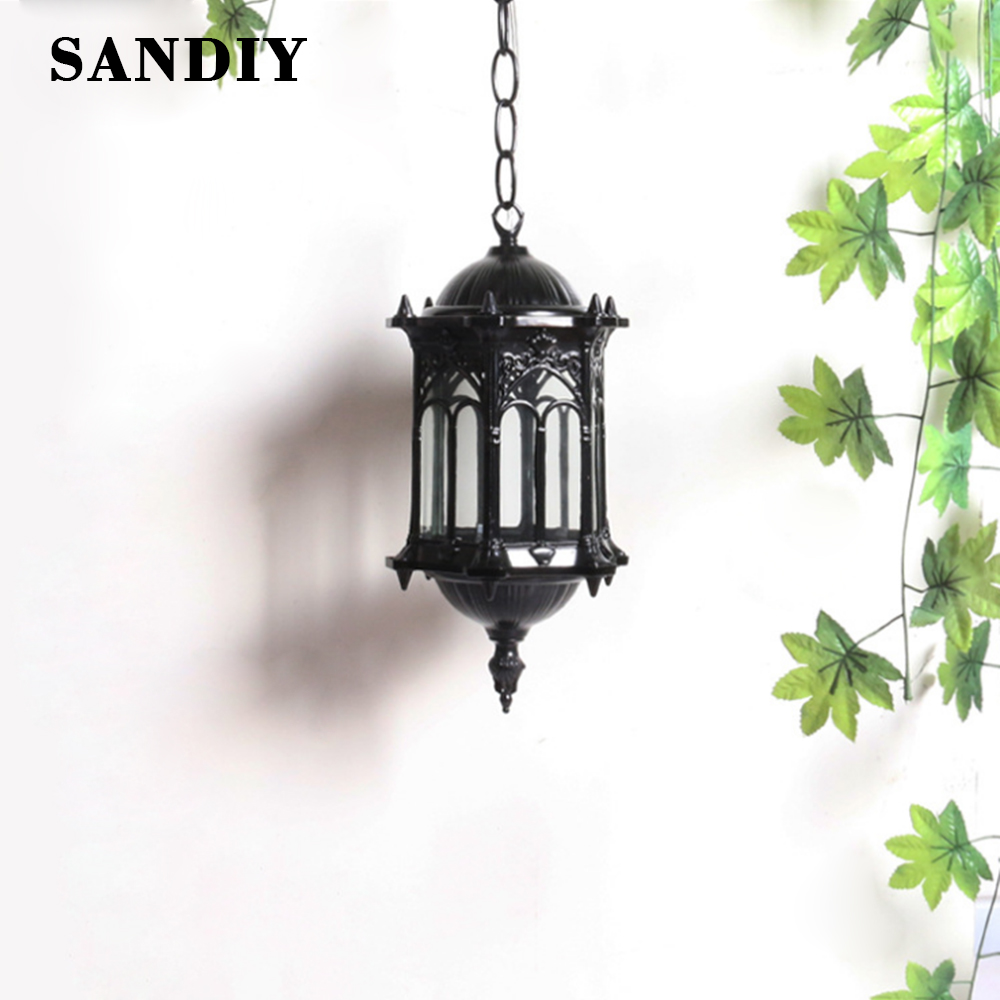 SANDIY Lampu Gantung Luar Ruan - Outdoor Lighting Restaurant ulasan dan harga