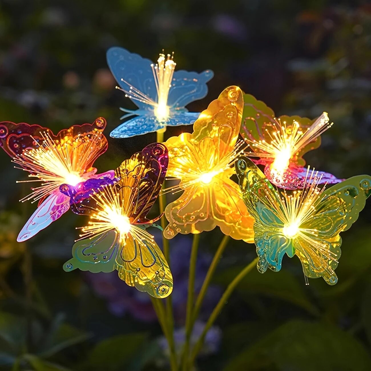 1 Buah Lampu Kupu-kupu Serat O - Outdoor Lighting Yard Ideas ulasan dan harga
