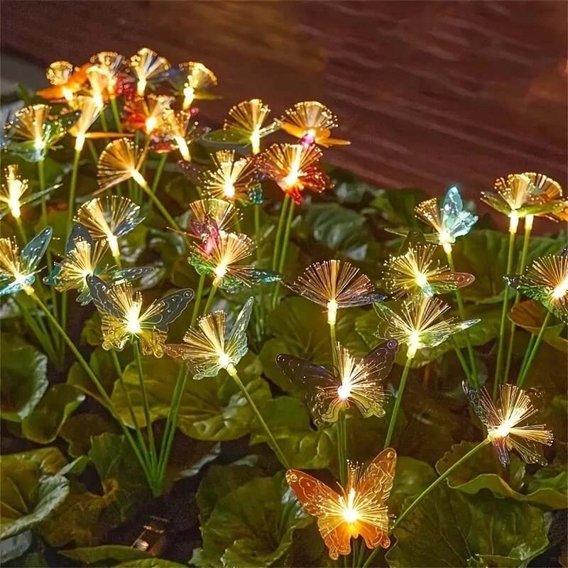 1 Buah Lampu Kupu-kupu Serat O - Outdoor Lighting Yard Ideas ulasan dan harga