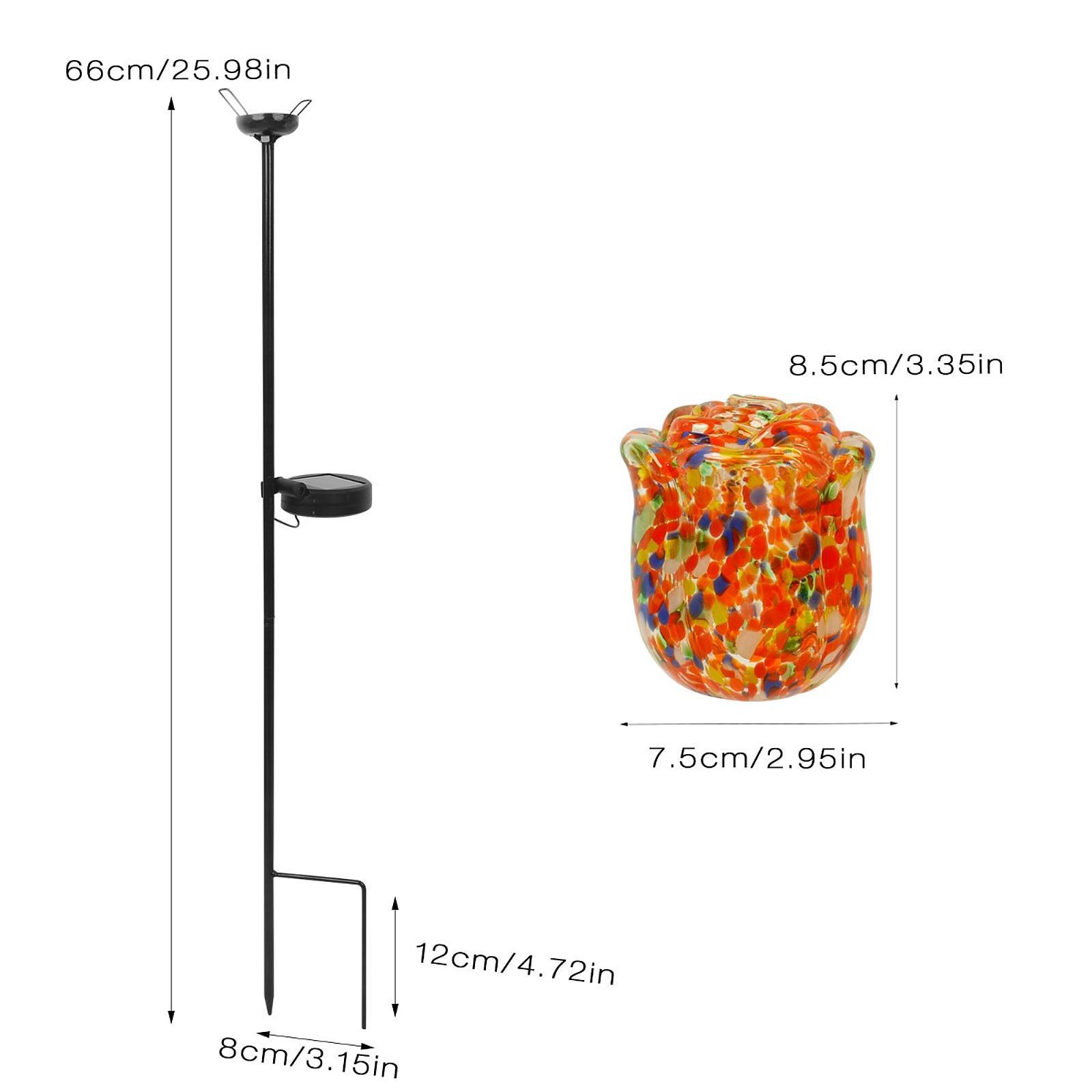 Lampu Mawar Tenaga Surya Tahan - Outdoor Lighting Accent ulasan dan harga