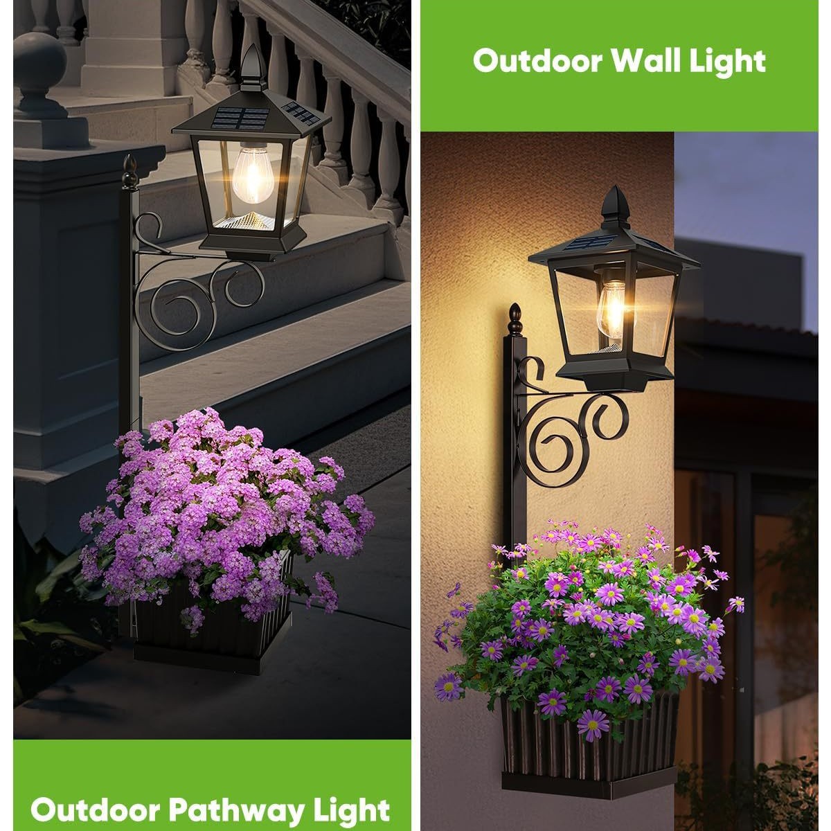 Lampu Tanaman Tenaga Surya 2 i - Hanging Outdoor Lighting ulasan dan harga