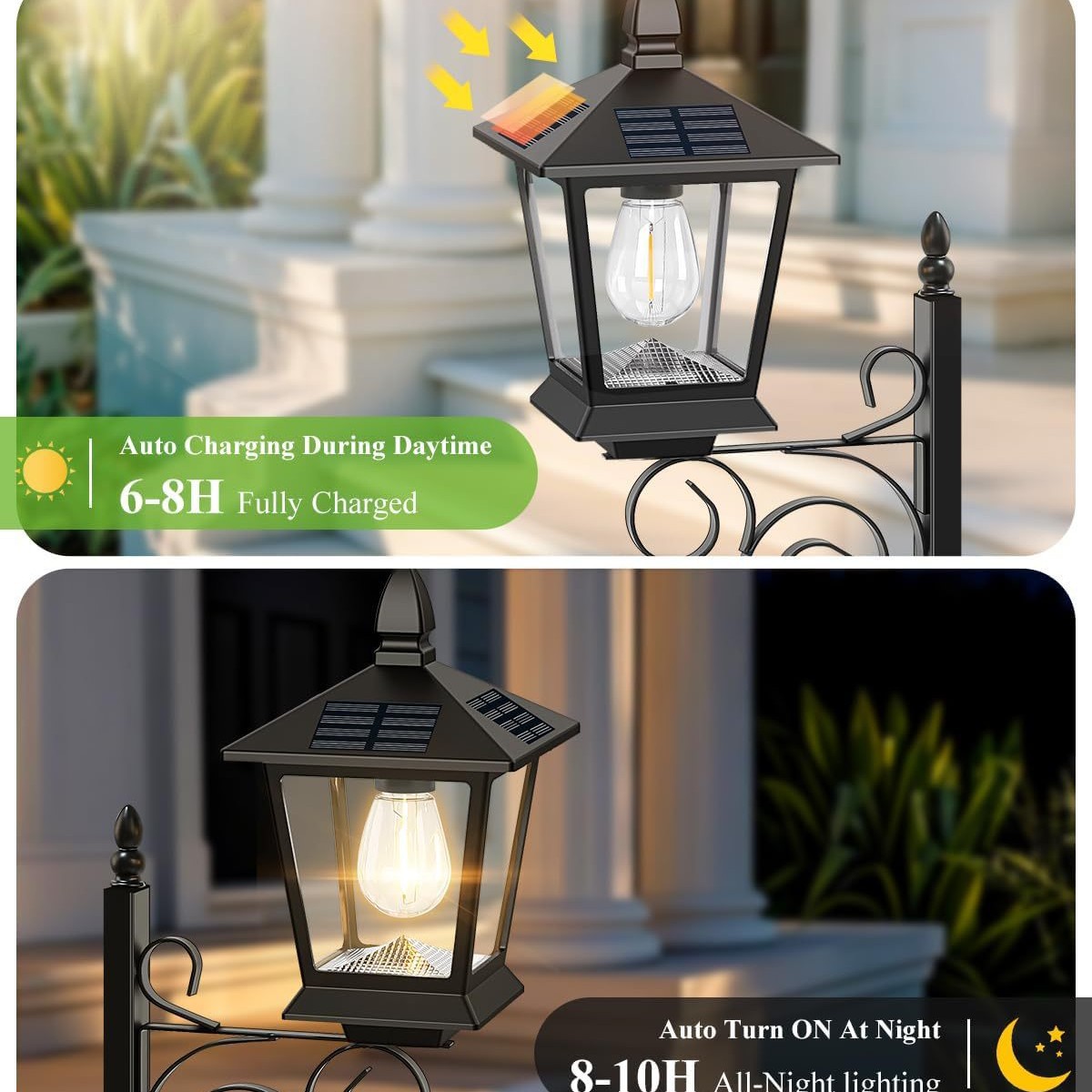 Lampu Taman Tenaga Surya 2-in- - Hanging Outdoor Lighting ulasan dan harga