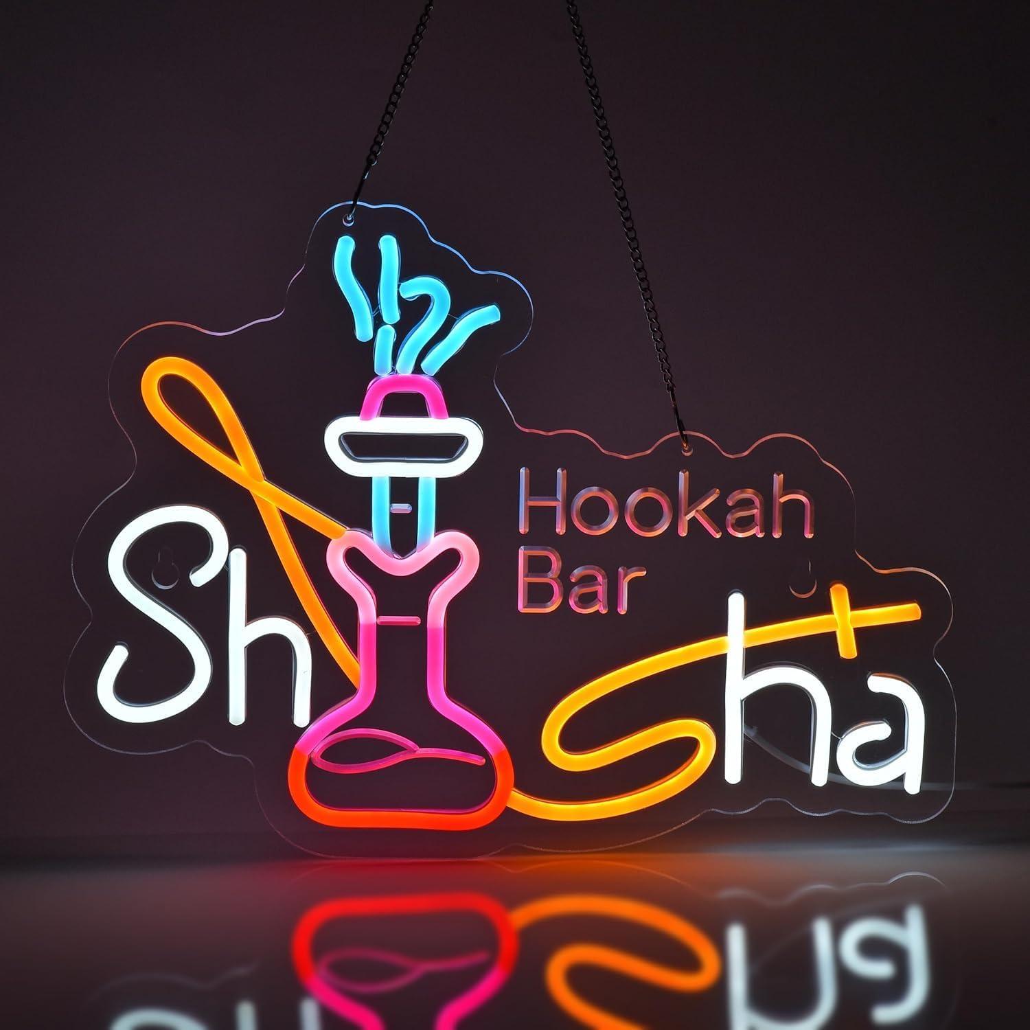 Lampu Neon Shisha USB Dimmable - Outdoor Lighting Restaurant ulasan dan harga