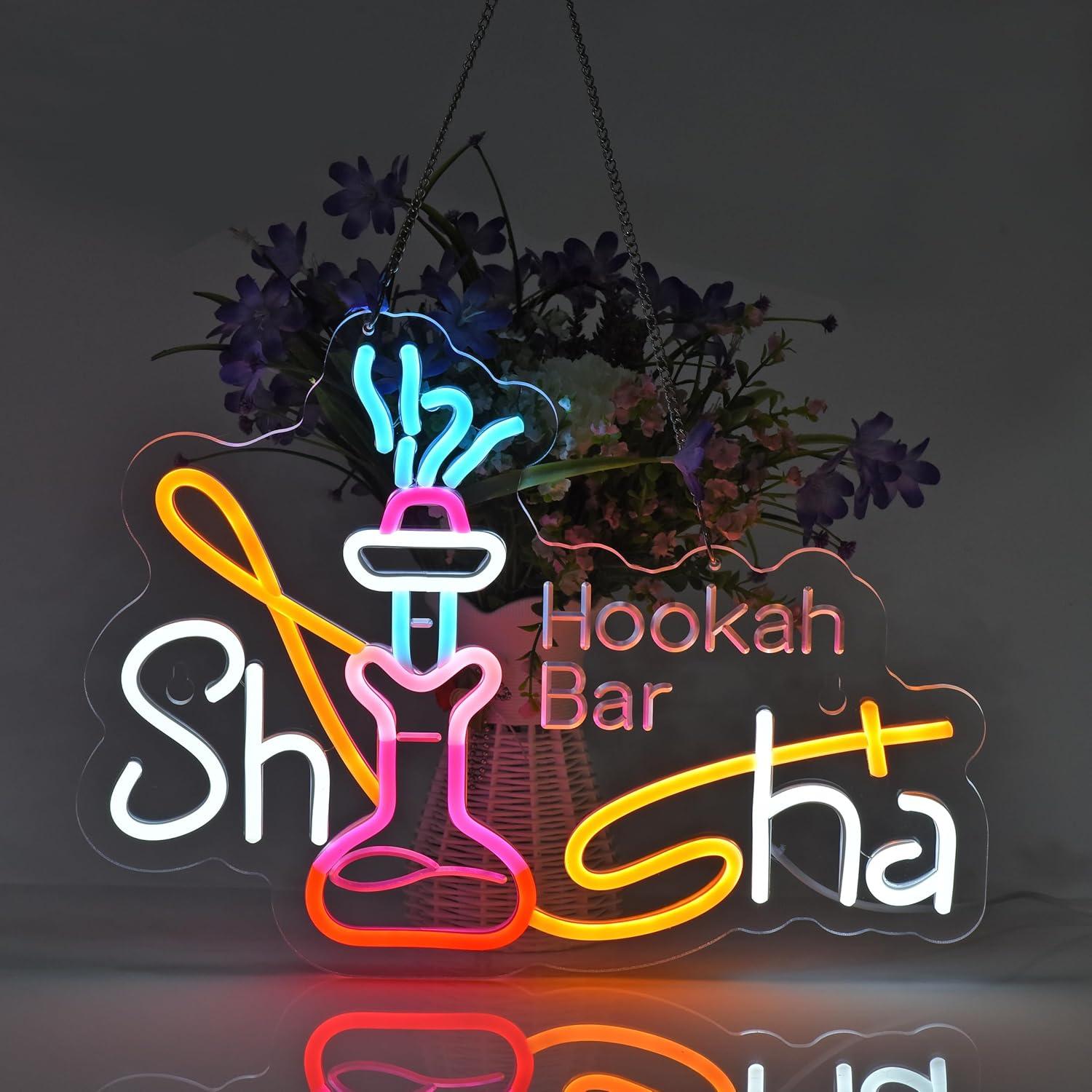 Lampu Neon Shisha USB Dimmable - Outdoor Lighting Restaurant ulasan dan harga