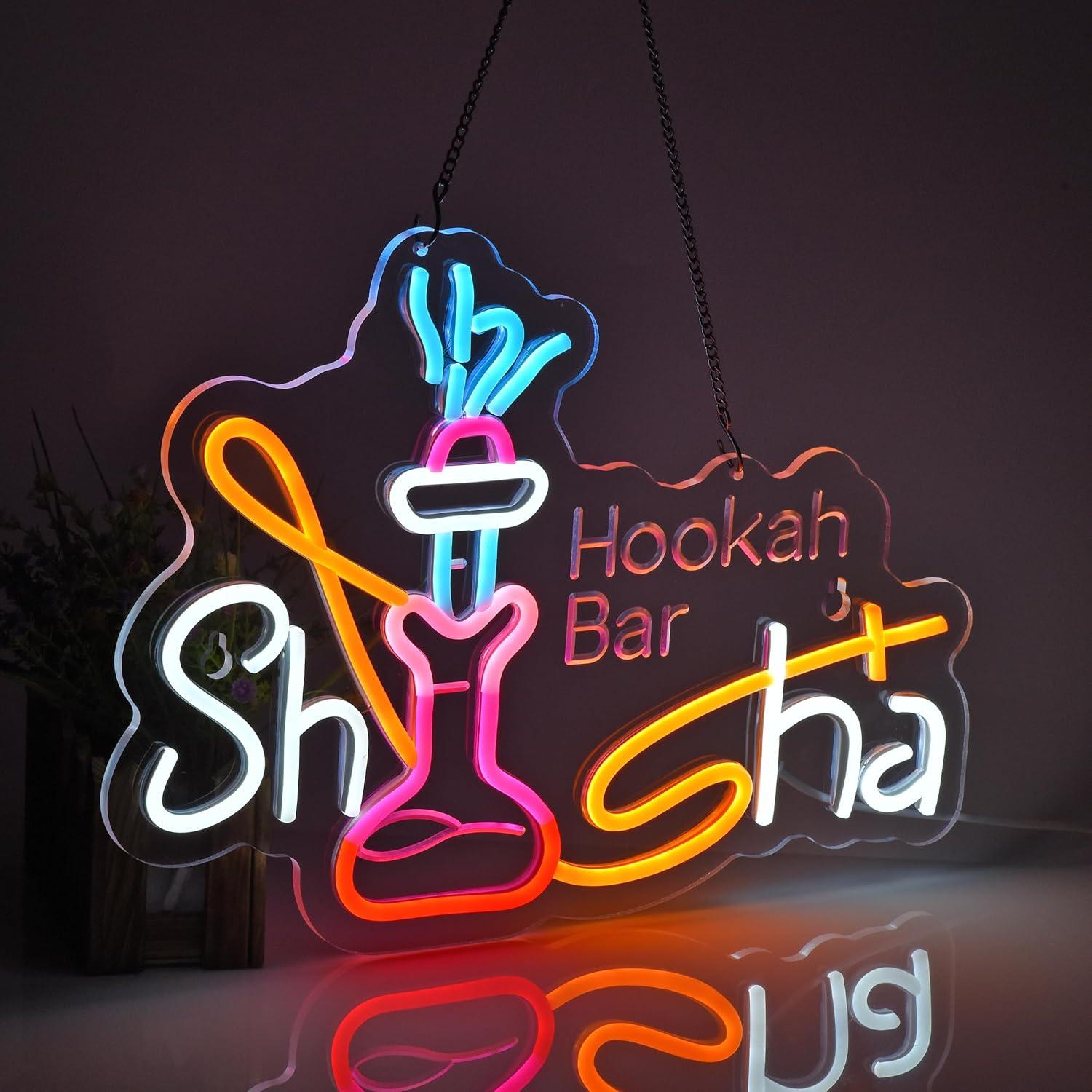 Lampu Neon Shisha USB Dimmable - Outdoor Lighting Restaurant ulasan dan harga