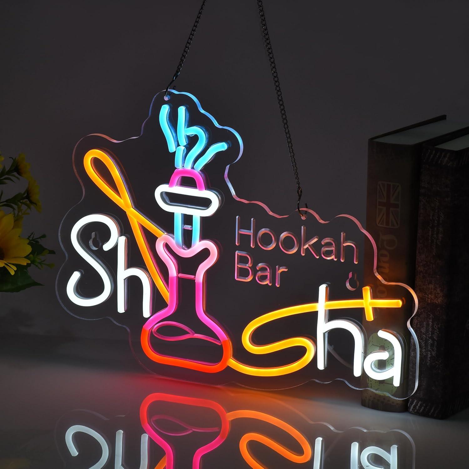 Lampu Neon Shisha USB Dimmable - Outdoor Lighting Restaurant ulasan dan harga