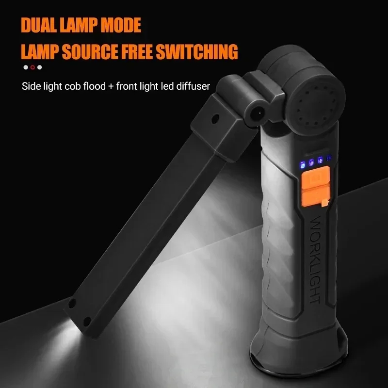 Senter LED COB Portabel Lampu  - Hanging Outdoor Lighting ulasan dan harga