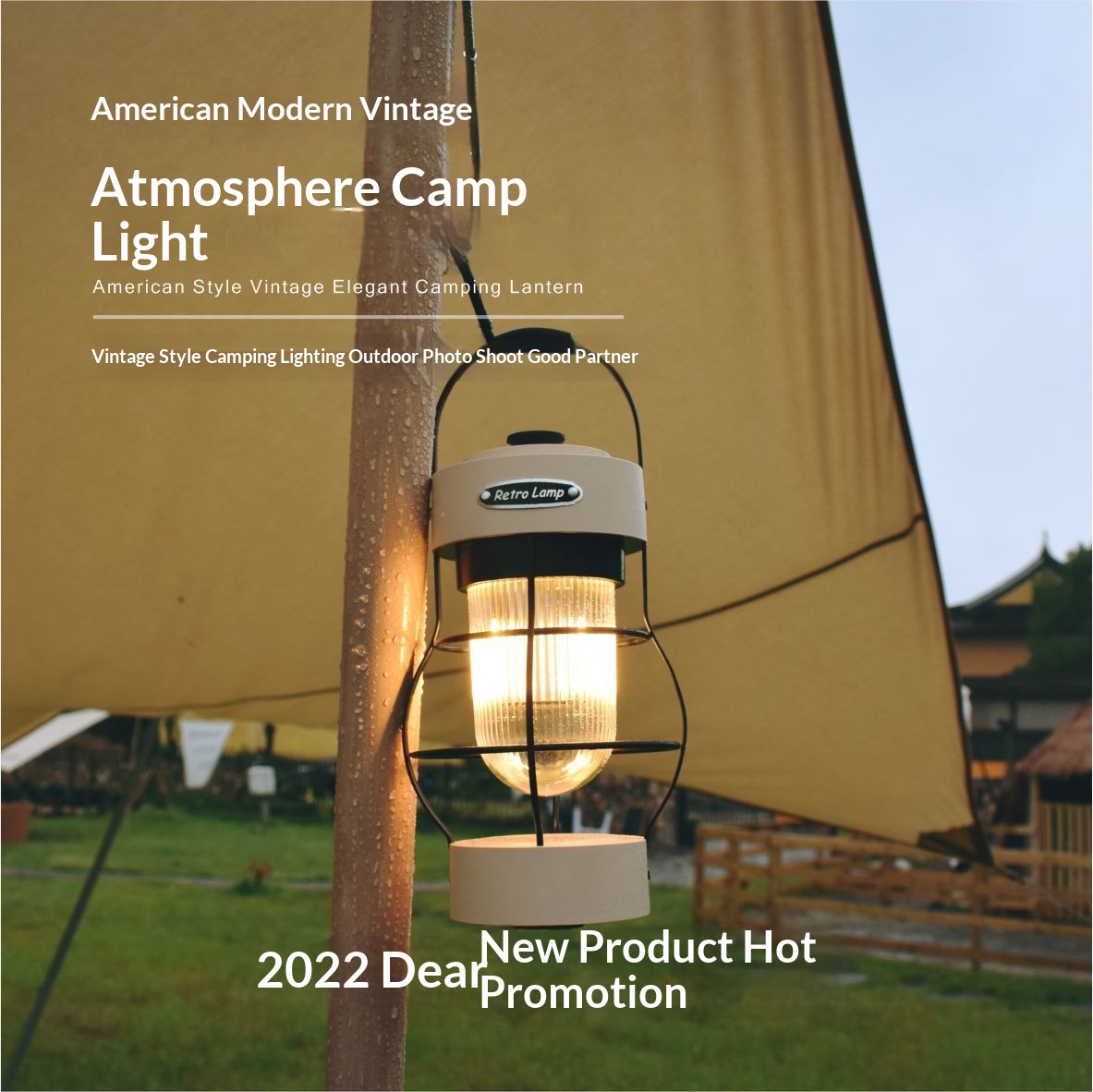 Lampu Camping LED Vintage yang - Outdoor Lighting Accent ulasan dan harga