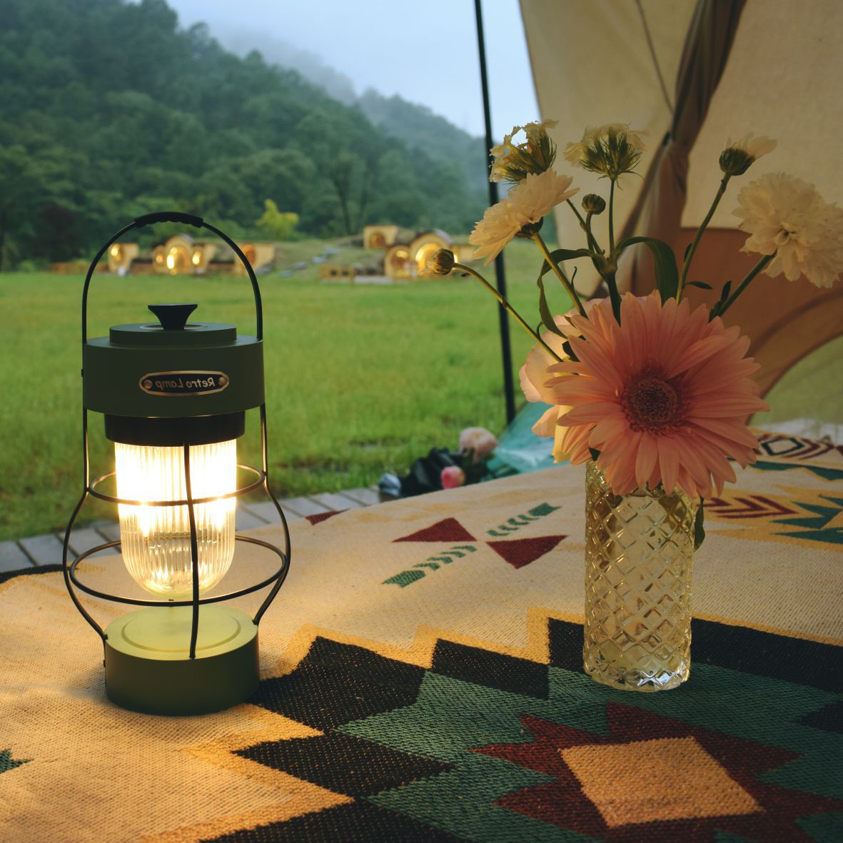 Lampu Camping LED Vintage yang - Outdoor Lighting Accent ulasan dan harga