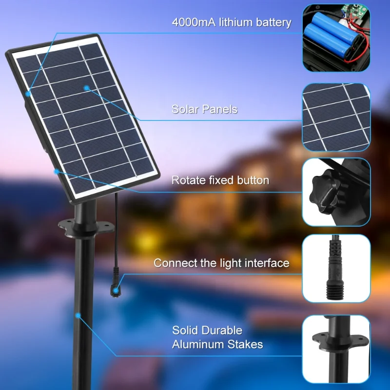 Lampu Pohon Tenaga Surya IP65  - Outdoor Lighting On Trees ulasan dan harga
