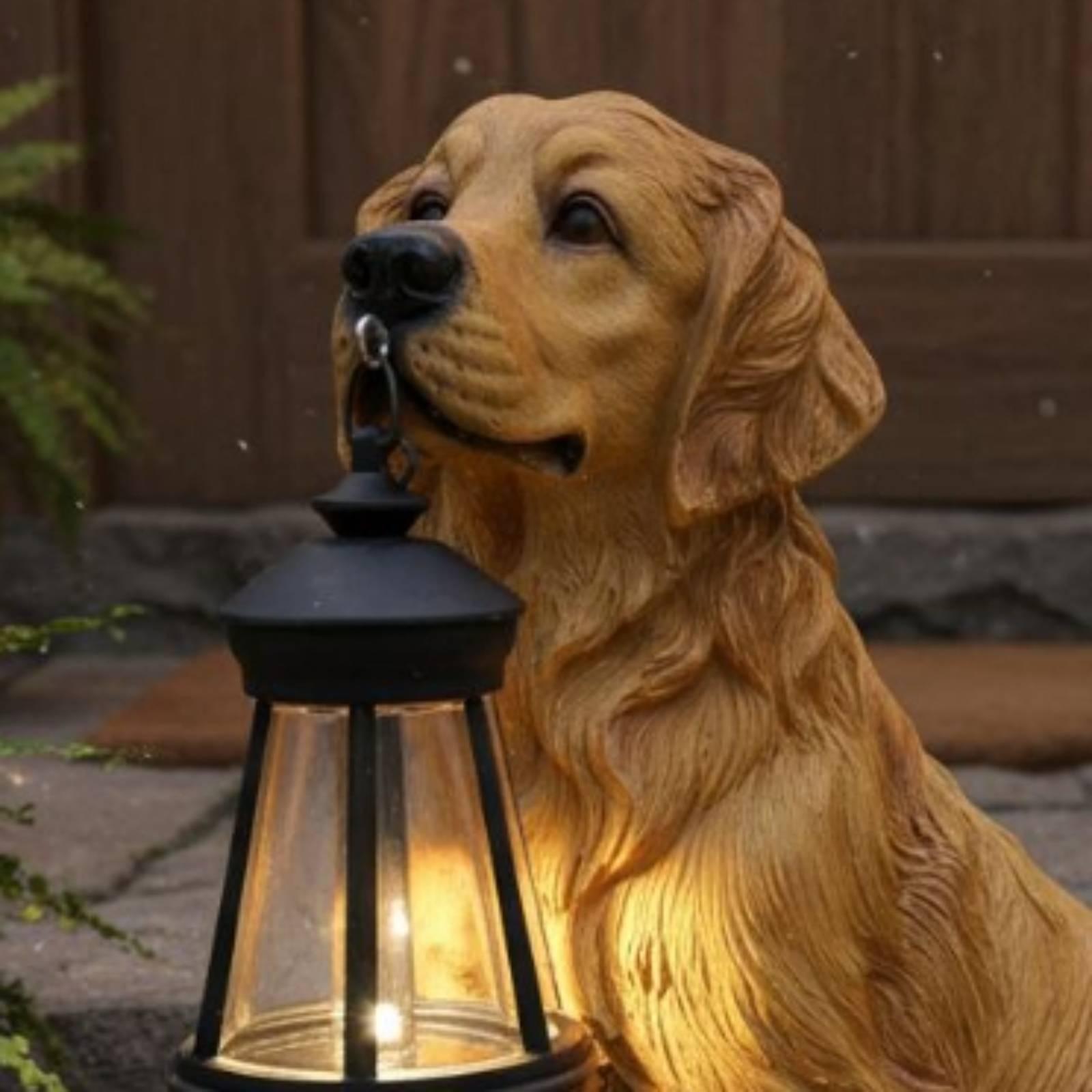 Patung Anjing Resin Dekoratif  - Hanging Outdoor Lighting ulasan dan harga