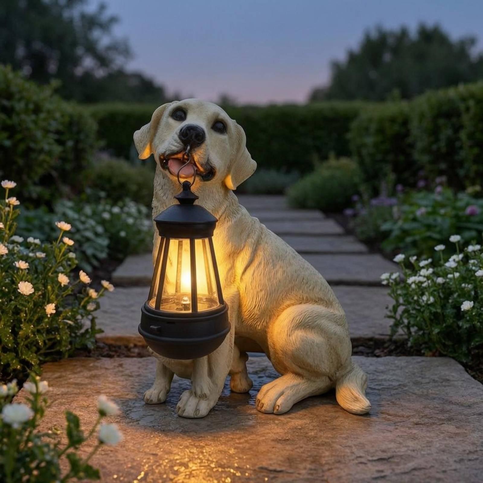Patung Anjing Resin Dekoratif  - Hanging Outdoor Lighting ulasan dan harga