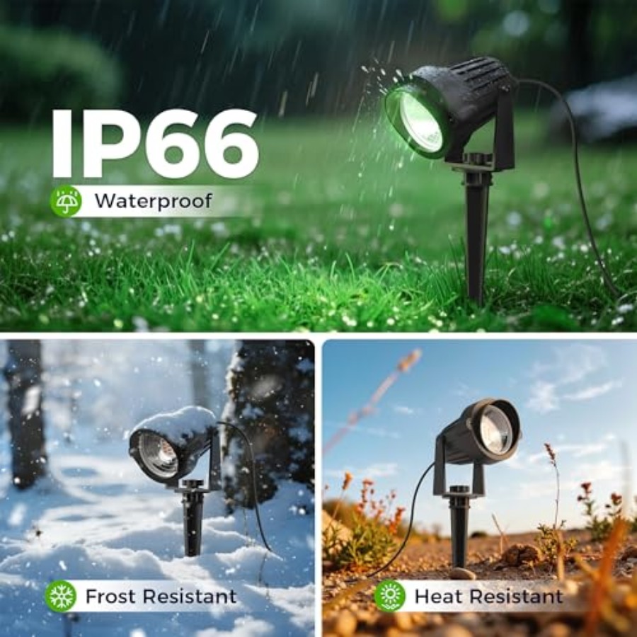 Lampu Sorot Luar Ruangan Hijau - Outdoor Lighting On Trees ulasan dan harga